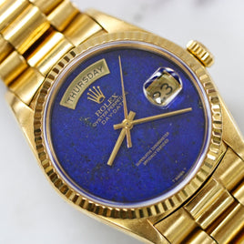 Rolex Day-Date 36mm, Lapis Dial (Ref. 18038)