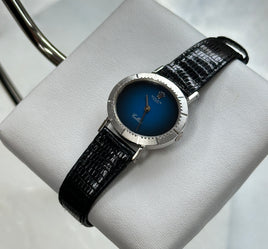 Rolex Ladies Cellini Blue Vignette Dial White Gold Ref. 4083
