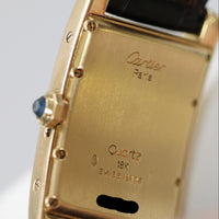Cartier Tank Americaine Moonphase, 18k Gold (Ref.  819907)
