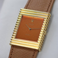 Rolex Cellini, Orange Mirror Dial, 18k Gold