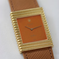 Rolex Cellini, Orange Mirror Dial, 18k Gold