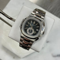 Patek Philippe Nautilus Chronograph Stainless Steel Blue Dial Ref. 5980/1A