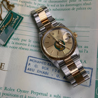 Rolex Date "UAE Armed Forces" Two Tone Oyster 34mm (Ref. 15053)