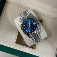 Rolex DateJust 41 Blue Stick Dial on Jubilee Ref. 126334