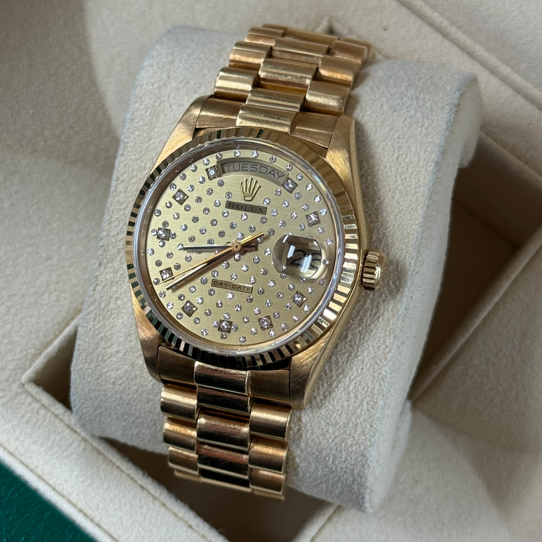 Rolex Day-Date 36 "Pleiades" Dial Ref. 18238