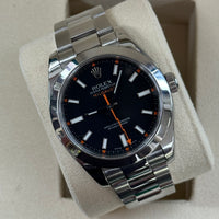 Rolex Milgauss Black Dial 40mm Stainless Steel Ref. 116400GV