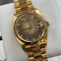 Rolex Day-Date 36 "Cappuccino" Tropical Dial Ref. 18038