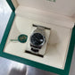 Rolex DateJust 36 Black Anniversary Dial Stainless Steel 116200
