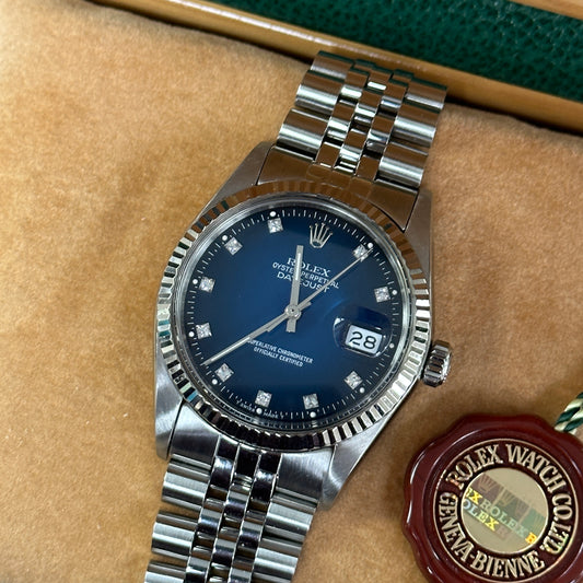 Rolex DateJust 36mm Silver Dial Watch 126234