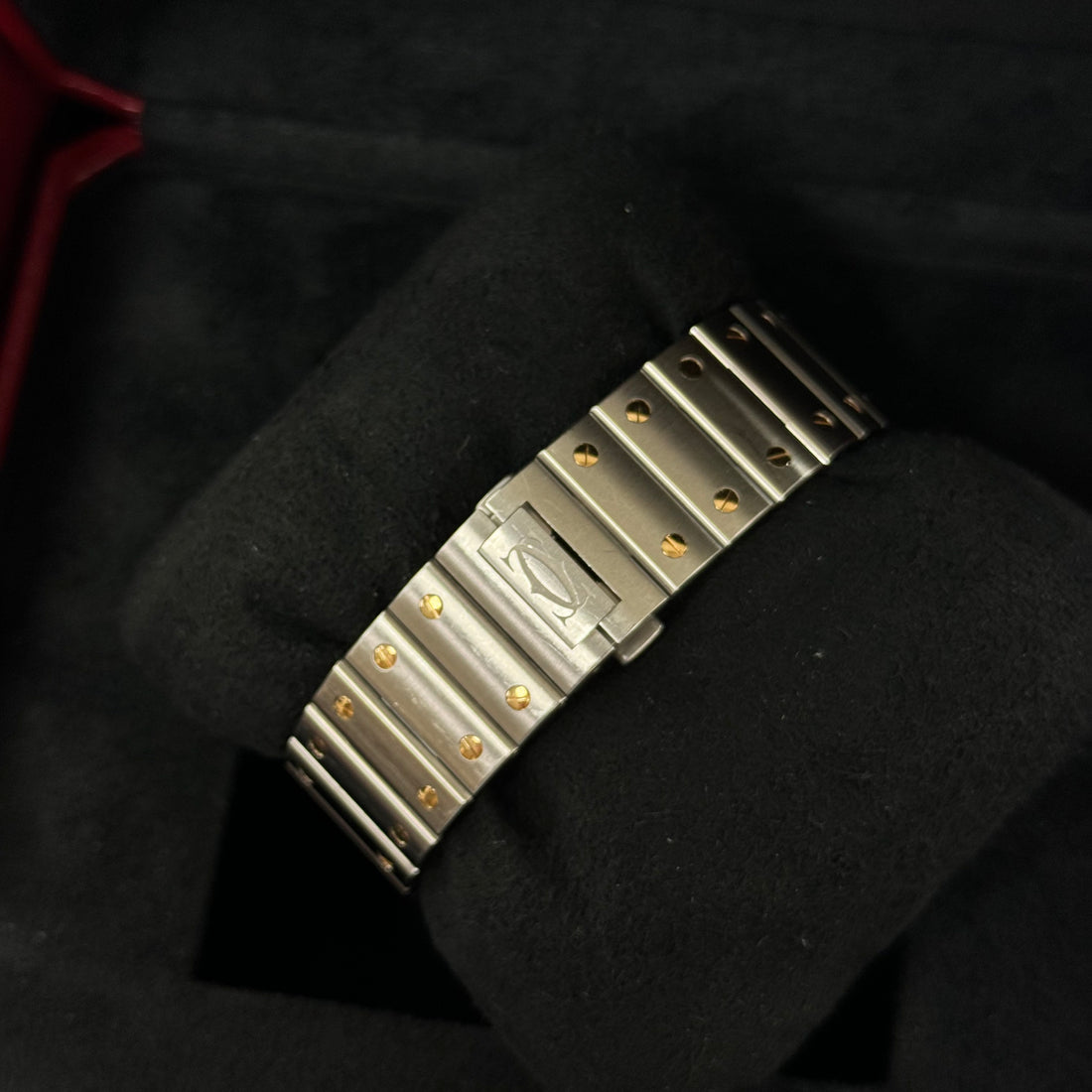 Cartier Santos de Cartier Large 18k Yellow Gold / Stainless Steel W2SA0006