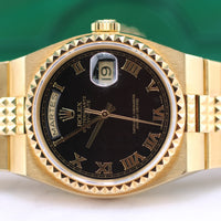 Rolex Oysterquartz Day-Date 36mm, Black Pyramid (Ref. 19028)