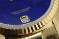 Rolex Day-Date 36 Lapis Lazuli Diamond 6/9 Ref. 18238