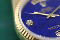 Rolex Day-Date 36 Lapis Lazuli Diamond 6/9 Ref. 18238