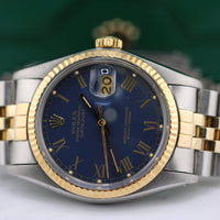 Rolex DateJust 36mm, Two Tone "Buckley" Dial (Ref. 16013)