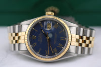 Rolex DateJust 36mm, Two Tone "Buckley" Dial (Ref. 16013)