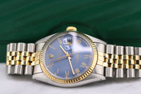 Rolex DateJust 36mm, Two Tone "Buckley" Dial (Ref. 16013)