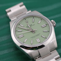 Rolex Oyster Perpetual 41mm "Pistachio" Dial (Ref. 134300)