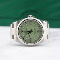Rolex Oyster Perpetual 41mm "Pistachio" Dial (Ref. 134300)