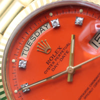 Rolex Day-Date 36 "Red Stella" Ref. 1803