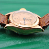 Rolex Bubble Back Ladies 22mm, 9k Rose Gold