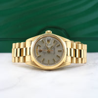 Rolex 36mm Day-Date, Grey Patina Dial (Ref. 1803)