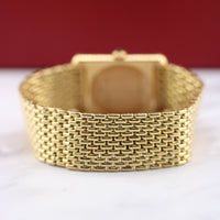 Cartier Tank Louis, Beads of Rice Bracelet, White Roman Dial (Ref. 81052)