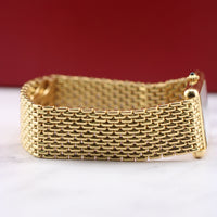 Cartier Tank Louis, Beads of Rice Bracelet, White Roman Dial (Ref. 81052)