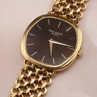Patek Phillipe Hexagonal Ellipse 18k Yellow Gold, Dark Dial (Ref. 3861/002)