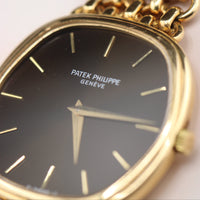 Patek Phillipe Hexagonal Ellipse 18k Yellow Gold, Dark Dial (Ref. 3861/002)