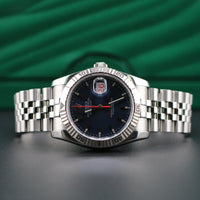 Rolex DateJust 36mm Turn-o-graph, Blue Dial on Jubilee (Ref. 116264)