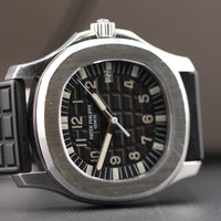 Patek Philippe Aquanaut, Black on Rubber (Ref. 5064A)
