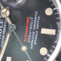 Rolex Submariner Ref. 1680, METERS FIRST, Red Text "Submariner"
