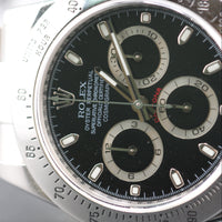 Rolex Daytona, Black Dial Steel Bezel (Ref. 116520)