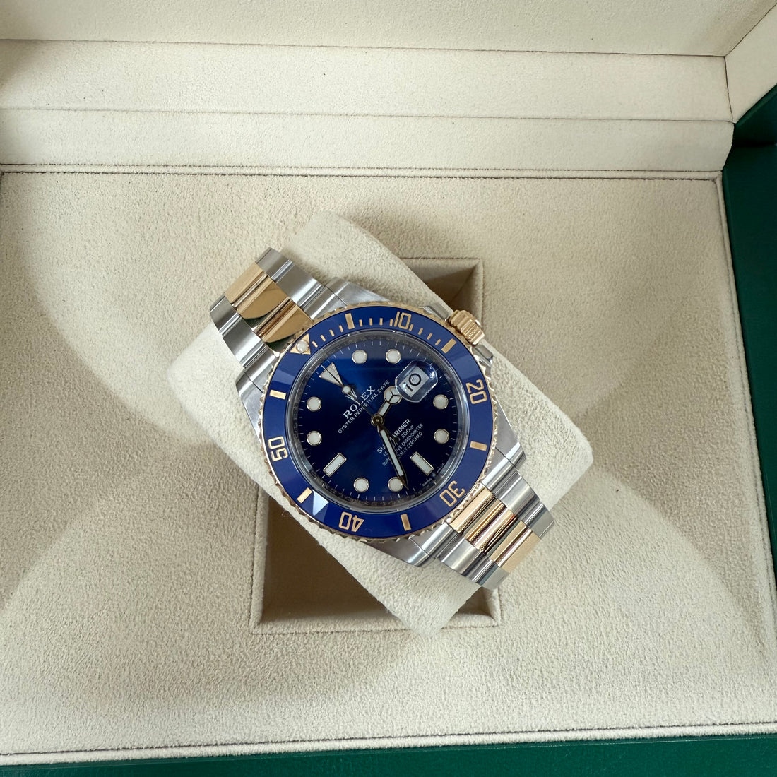 Rolex Submariner Two Tone "Bluesy" 126613LB