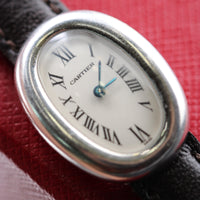Cartier Baignoire Quartz, 18k White Gold (Ref. 2369)