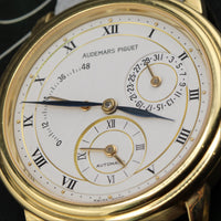 Audemars Piguet Jules Audemars, White Dial Yellow Gold (Ref. 25685BA)