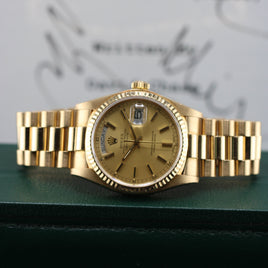 Rolex 36mm Day-Date "Tony Soprano" Champagne Dial (Ref. 18038)