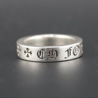 Chrome Hearts Forever Spacer Ring, Size 10