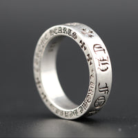 Chrome Hearts Forever Spacer Ring, Size 10