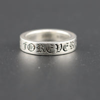Chrome Hearts Forever Spacer Ring, Size 10