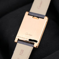 Cartier Tank a Guichets, 25mm 18k Rose Gold (Ref. WGTA0235)