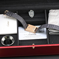 Cartier Tank a Guichets, 25mm 18k Rose Gold (Ref. WGTA0235)