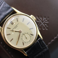 Patek Phillipe Calatrava, 18k Yellow Gold, Two-Digit Reference (Ref. 96)