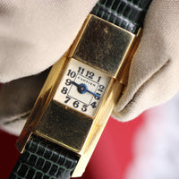 Cartier Duoplan Coulissant, 18k Gold