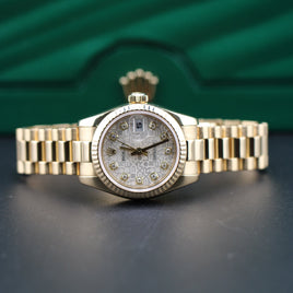 Rolex Ladies DateJust 26mm President, Anniversary Diamond Dial (Ref. 178179)