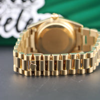 Rolex Daye-Date 36mm, Silver Dial, Spanish Day Wheel (Ref. 18038)