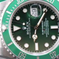 Rolex Submariner "Hulk" Green Bezel and Dial (Ref. 116610LV)