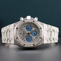 Audemars Piguet White Gold Royal Oak Chronograph *Factory Diamonds* Ref. 25978BC