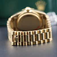 Rolex Day-Date 36mm, Blue Vignette String Diamond Dial (Ref. 18038)