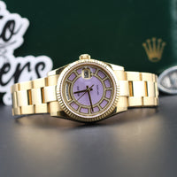 Rolex Day-Date 36 Yellow Gold Lavender Carousel Ref. 118238